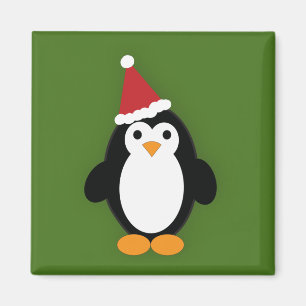 Aimant Père Noël Penguin