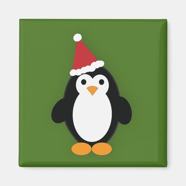 Aimant Père Noël Penguin (Devant)