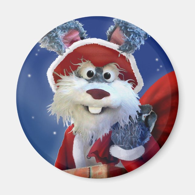 aimant père Noël Rabbit (Devant)
