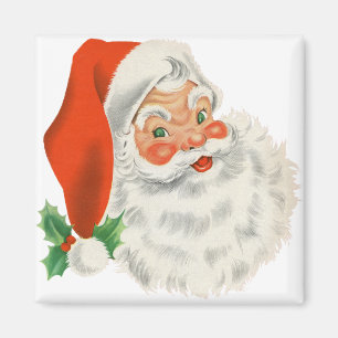 Aimant Père Noël rétro