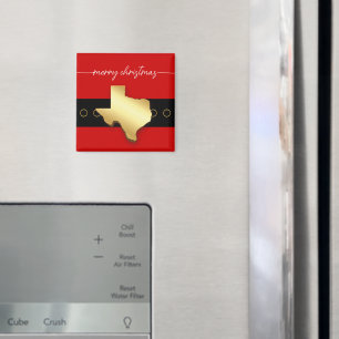 Aimant Père Noël Texas Belt Buckle Noël