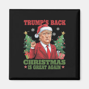 Aimant Père Noël Trump Danse Rendre Noël super moche