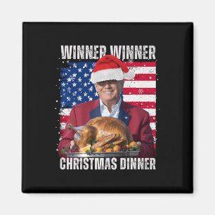 Aimant Père Noël Trump Noël Humour Drôle Trump Noël