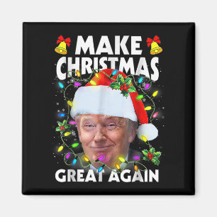Aimant Père Noël Trump Rendez à Noël sa grandeur d'antan