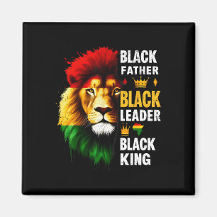 Aimant Père noir roi noir Afro-Américain Son noir