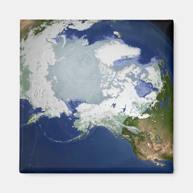 Aimant Pergélisol circum-arctique (Devant)