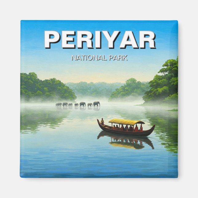 Aimant Periyar National Park India Travel (Devant)