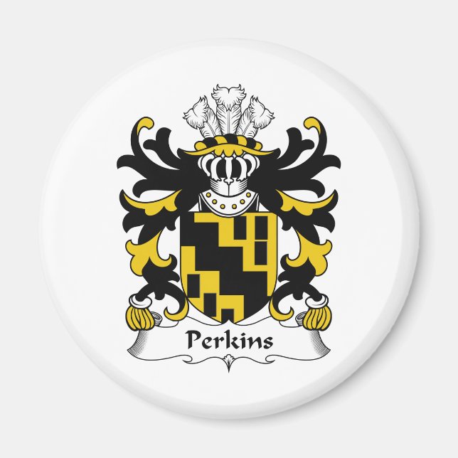 Aimant Perkins Family Crest (Devant)