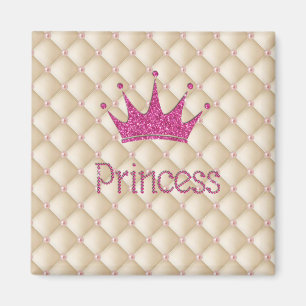Aimant Perles Charmantes Chic ,Diadème, Princesse,Paillet