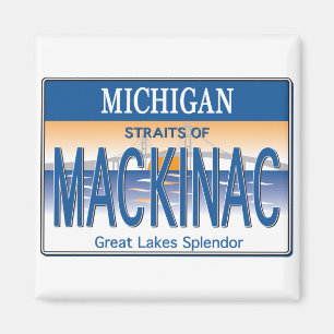 Aimant Permis de Mackinac