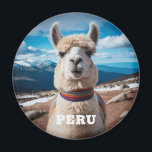 Aimant Pérou Llama<br><div class="desc">Voir mon magasin pour plus de produits Pérou.</div>