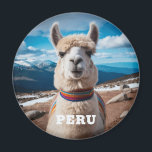 Aimant Pérou Llama<br><div class="desc">Voir mon magasin pour plus de produits Pérou.</div>