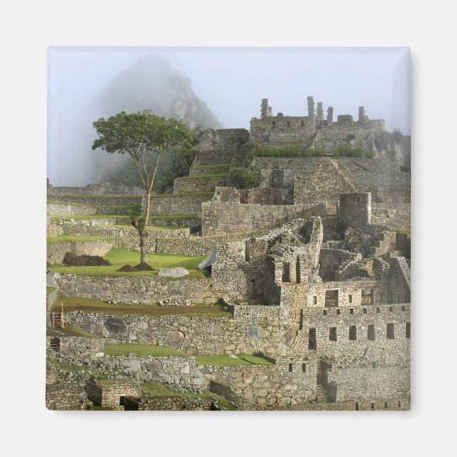 Aimant Pérou, Machu Picchu. L'ancienne citadelle de (Devant)