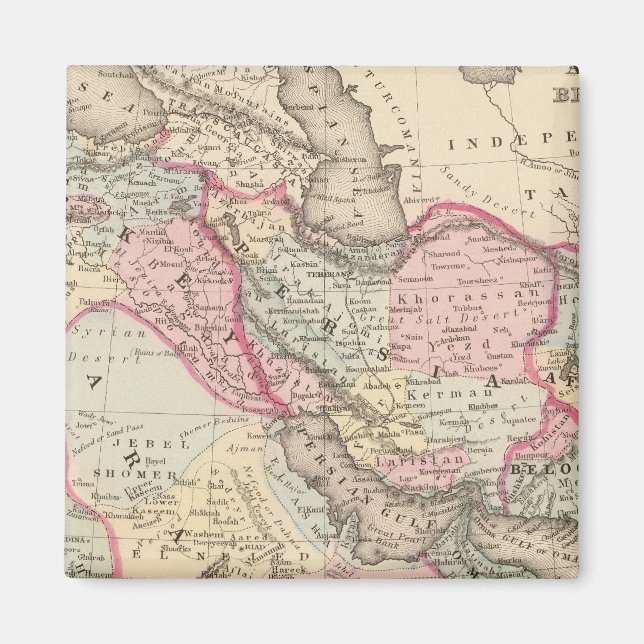 Aimant Perse, Arabie, Turquie, Afghanistan, Belochistan (Devant)