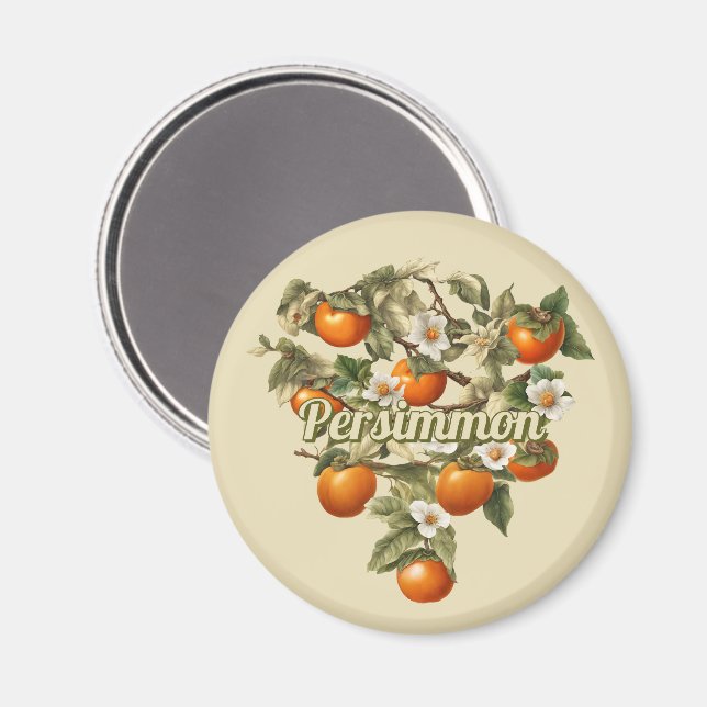 Aimant Persimmons (Recto/Verso)