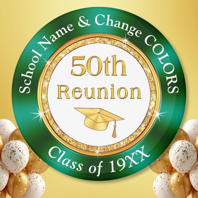 Aimant Personalized Class Reunion Gifts. Class Reunion (50th class reunion ideas. 50th class reunion favors. Party favors for 50th class reunion. 50 yr.)