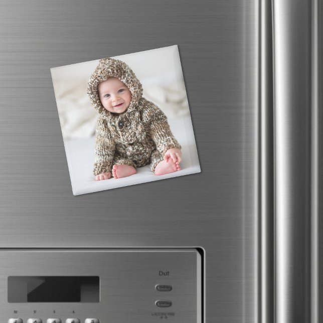 Aimant Personalized Newborn Baby Keepsake Photo (Personalized Newborn Baby Keepsake Photo Magnet)