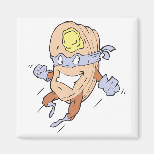 Aimant personnage de super pancakes de super-héros idiot