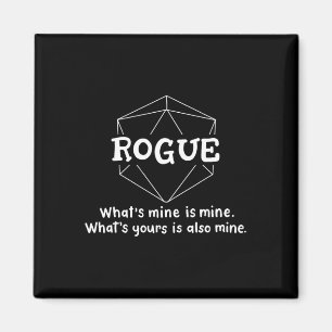 Aimant Personnage Drôle de Farceur Rogue Jeux de Rôle Rpg