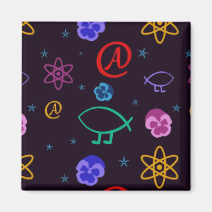 Aimant personnalisable athée de Freethought