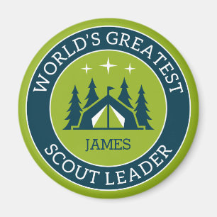 Aimant Personnalisation du chef scout