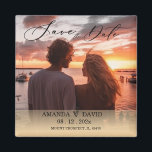 Aimant Personnalisé Enregistrer la date Destination Maria<br><div class="desc">Personnalisé Enregistrer la date Destination Mariage aimant | Custom Beach Destination Mariage Magnets photo | Magnet Réservez la date photo tropicale | Faire-part de mariage de plage | enregistrer la date destination mariage magnets Notre aimant personnalisé Enregistrer la date destination mariage est un souvenir unique et mémorable que vos invités...</div>