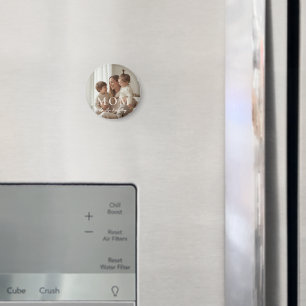 Aimant personnalisé moderne pour la fête des mères