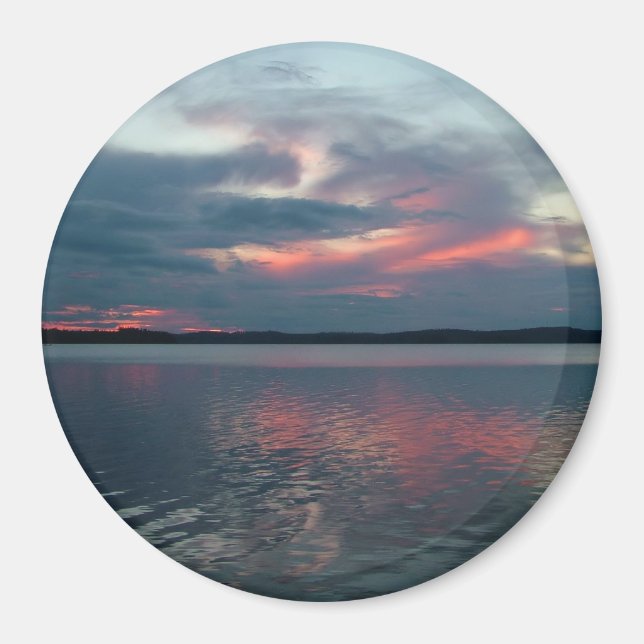 Aimant personnalisé Pastel Sunset (Devant)