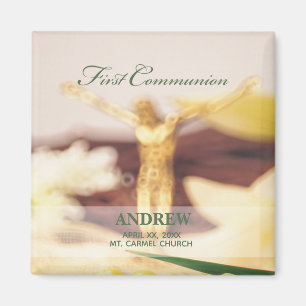 Aimant Personnaliser, Première communion Félicitations