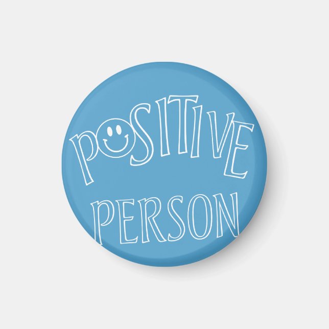 Aimant Personne Positive (Devant)
