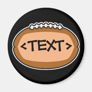 AIMANT PERSOONNALISER LE DESIGN DE FOOTBALL, <TEXT>