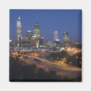 Aimant Perth, Australie. Vue sur le centre-ville de Perth