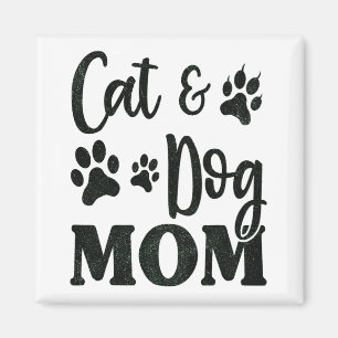 Aimant Pet Chat Chien Maman Fête Des Mères Femmes