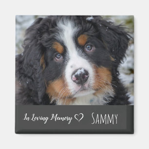 Aimant Pet Photo Memorial - Pet Loss - In Loving Memory
