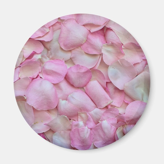 Aimant Pétales roses (Devant)