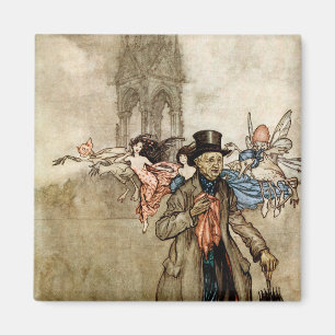 Aimant Peter Pan par Arthur Rackham