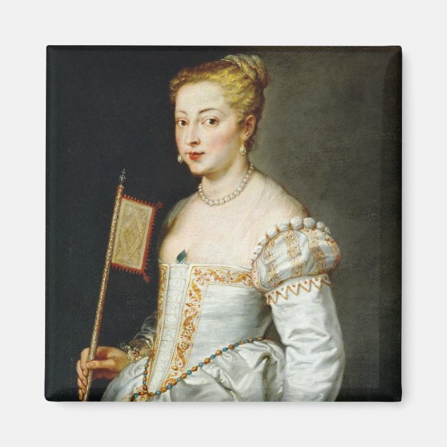 Aimant Peter Paul Rubens Portrait d'une dame (Devant)