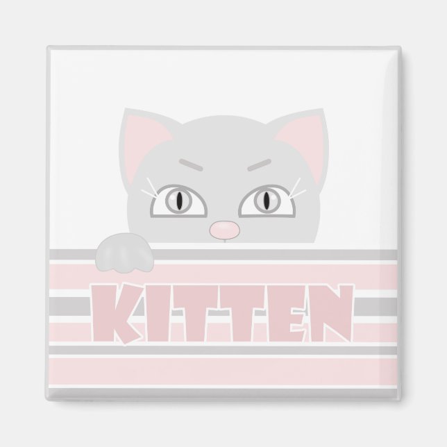 Aimant Petit chaton (Devant)