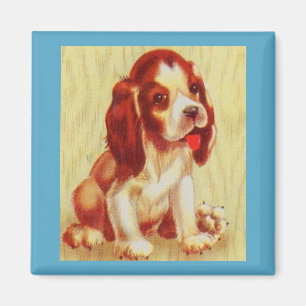 Aimant petit chiot beagle mignon