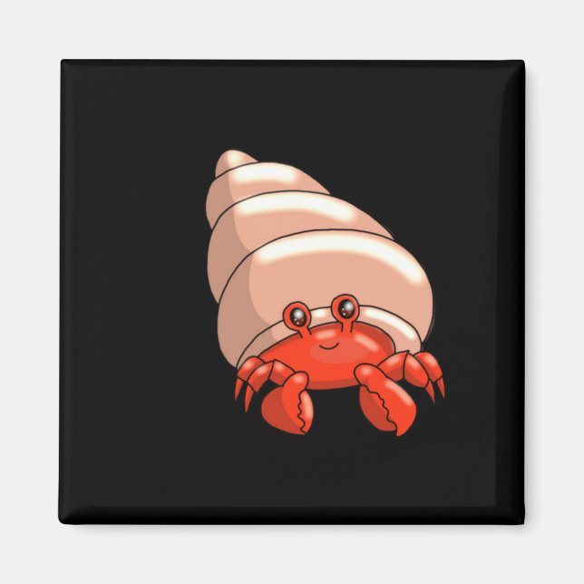 Aimant Petit Crabe Heureux (Devant)