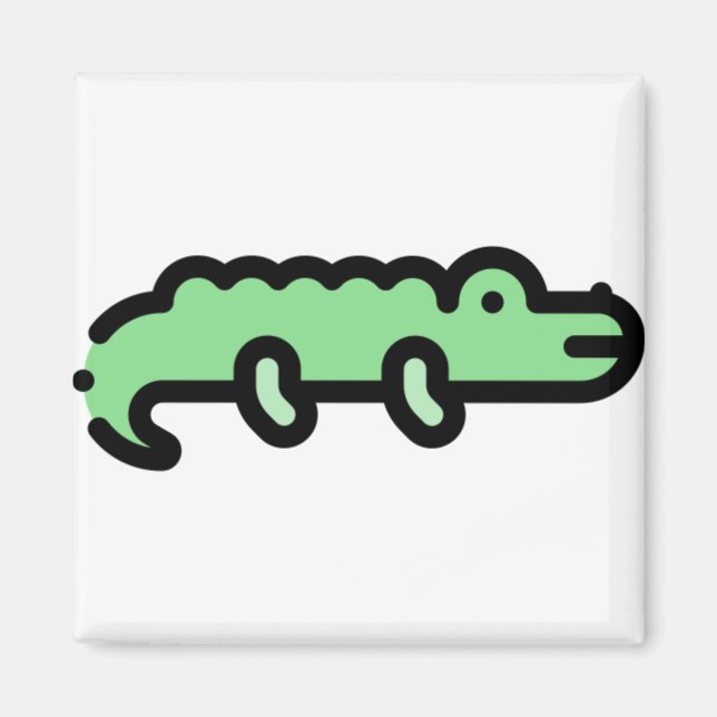 Aimant Petit crocodile (Devant)