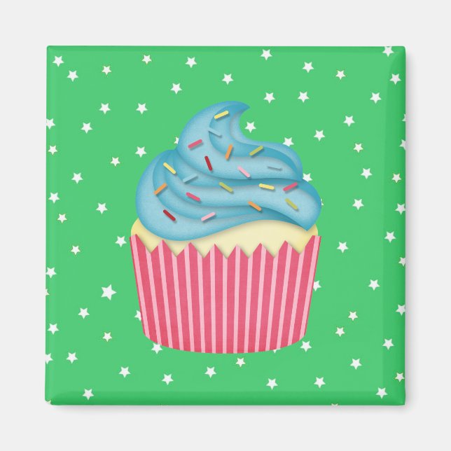 Aimant petit cupcake (Devant)