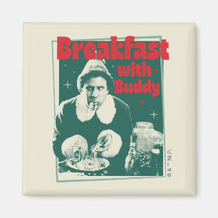 Aimant Petit-Déjeuner Avec Buddy