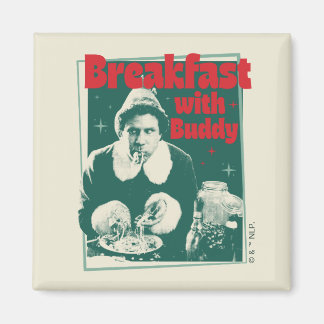 Aimant Petit-Déjeuner Avec Buddy