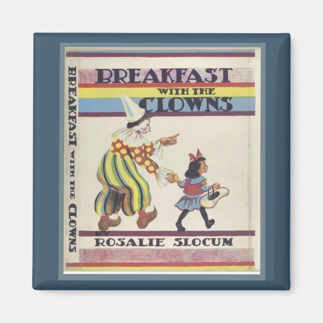 Aimant Petit-Déjeuner Avec Clowns (Devant)