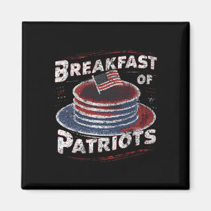 Aimant Petit-Déjeuner Patriots Pancake American Cake 4ème