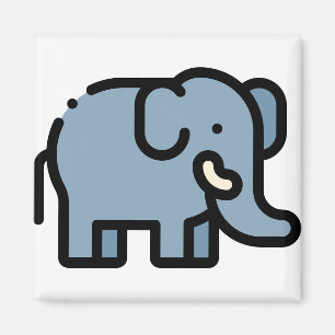 Aimant Petit éléphant