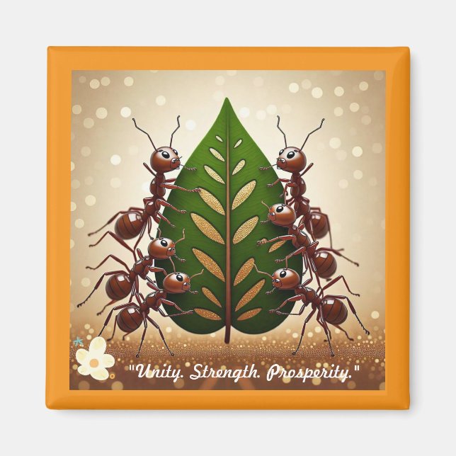 Aimant "Petit mais puissant" (Devant)