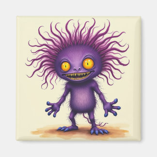 Aimant Petit monstre pourpre