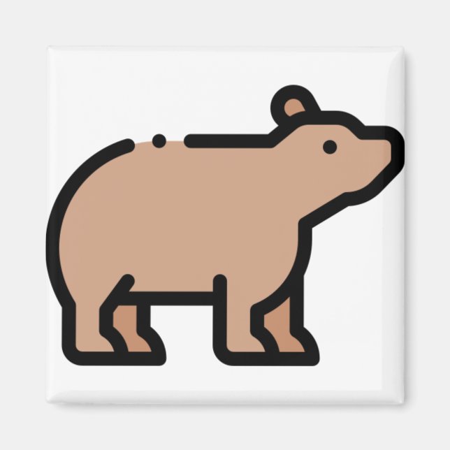 Aimant Petit ours (Devant)